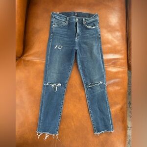Citizens of Humanity Rocket Crop High Rise Skinny